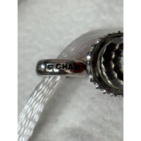 Chamilia Sterling I Still Believe in Santa Crystal Dangle Charm Bead #64175 - Picture 5 of 5